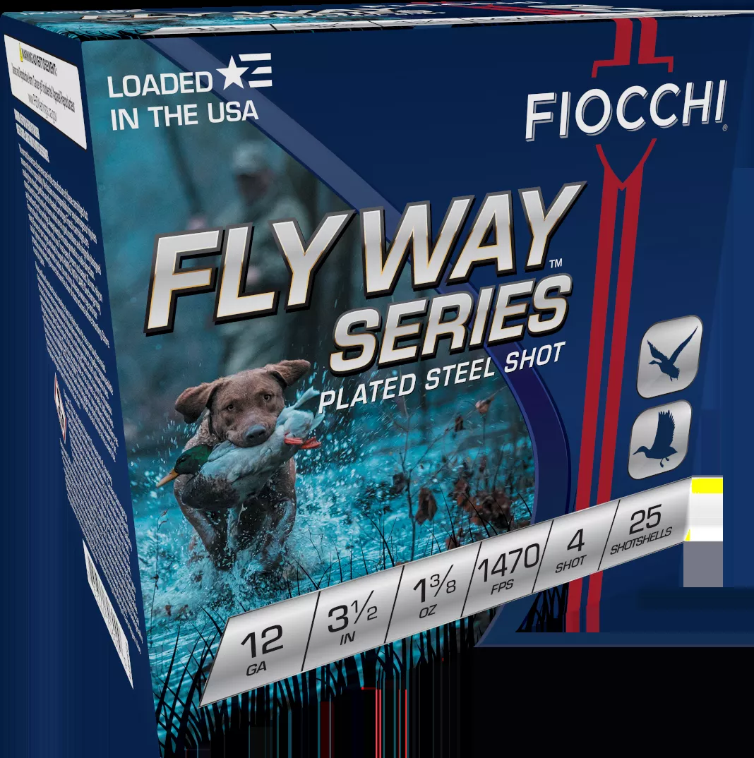 Fiocchi Flyaway 12 GA 3" 1-1/8oz. 4 Shot 25/Box