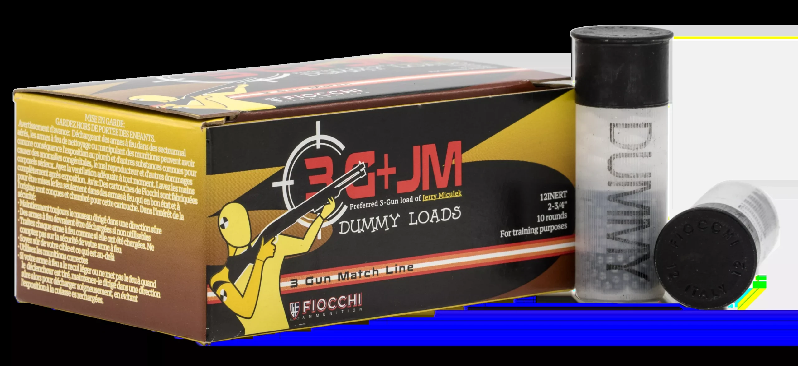 Fiocchi Inert Dummy Rounds 12 Gauge 10 Per Box