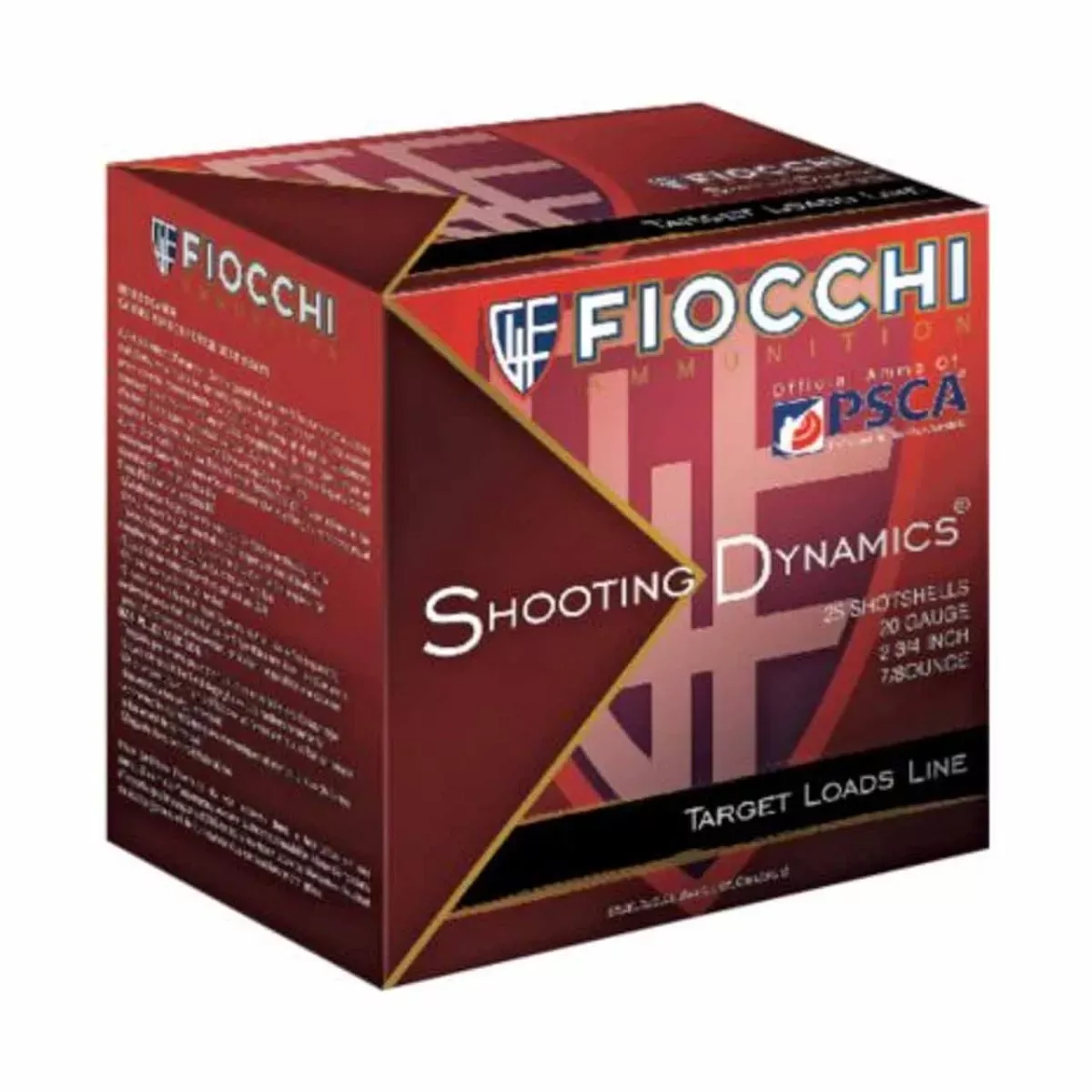 Fiocchi Shooting Dynamic 20ga 7/8oz #7.5 25/Box