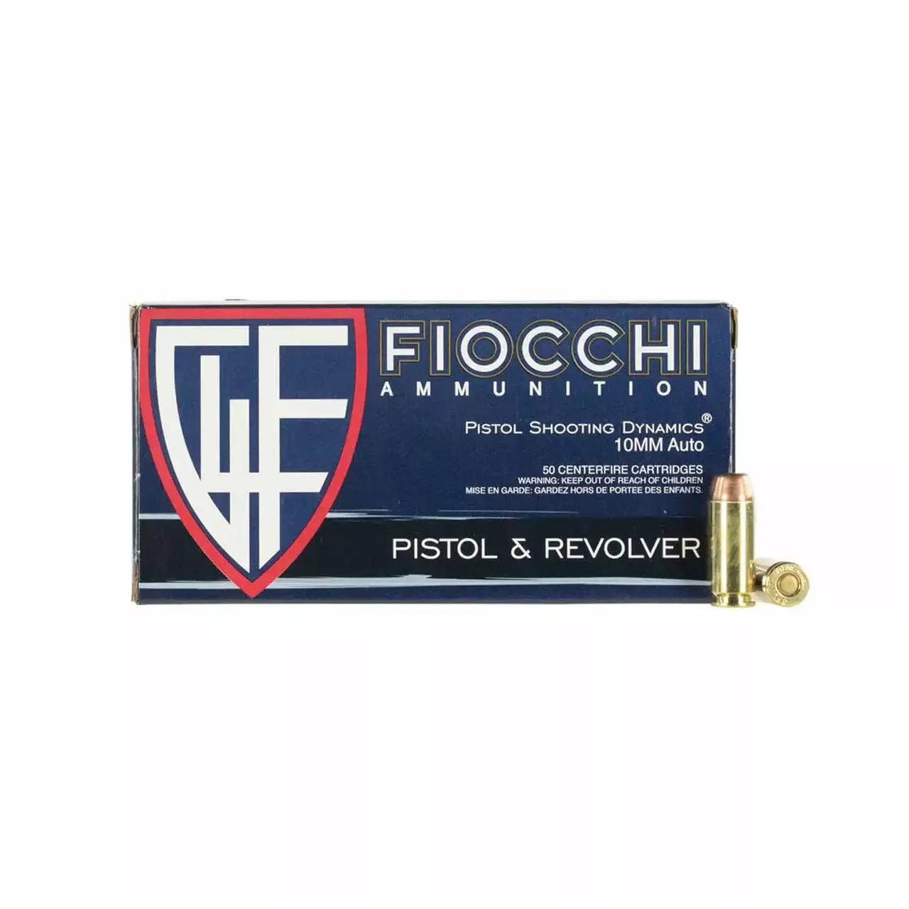 Fiocchi Shooting Dynamics 10mm 180gr FMJ 50rd - Box