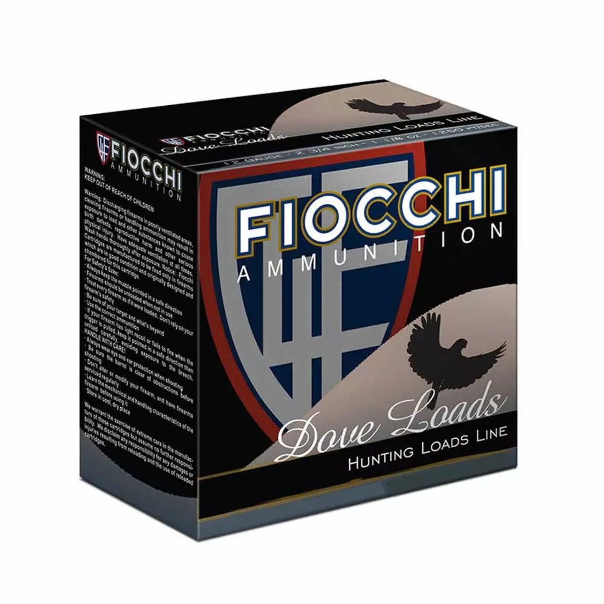 Fiochi 12ga 2-3/4" 1oz #8 25rd