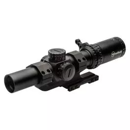 Firefield RapidStrike Rifle Scope Kit 1-6x 24mm Illuminated Red/Green .223 Circle Dot Reticle Matte