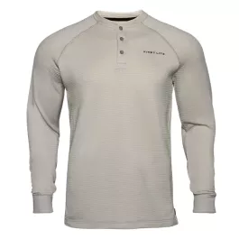 First Lite Men's ThermaGrid Merino Wool Henley