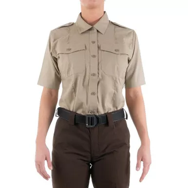 First Tactical 122001 Women's Pro Duty Uniform Short Sleeve Shirt