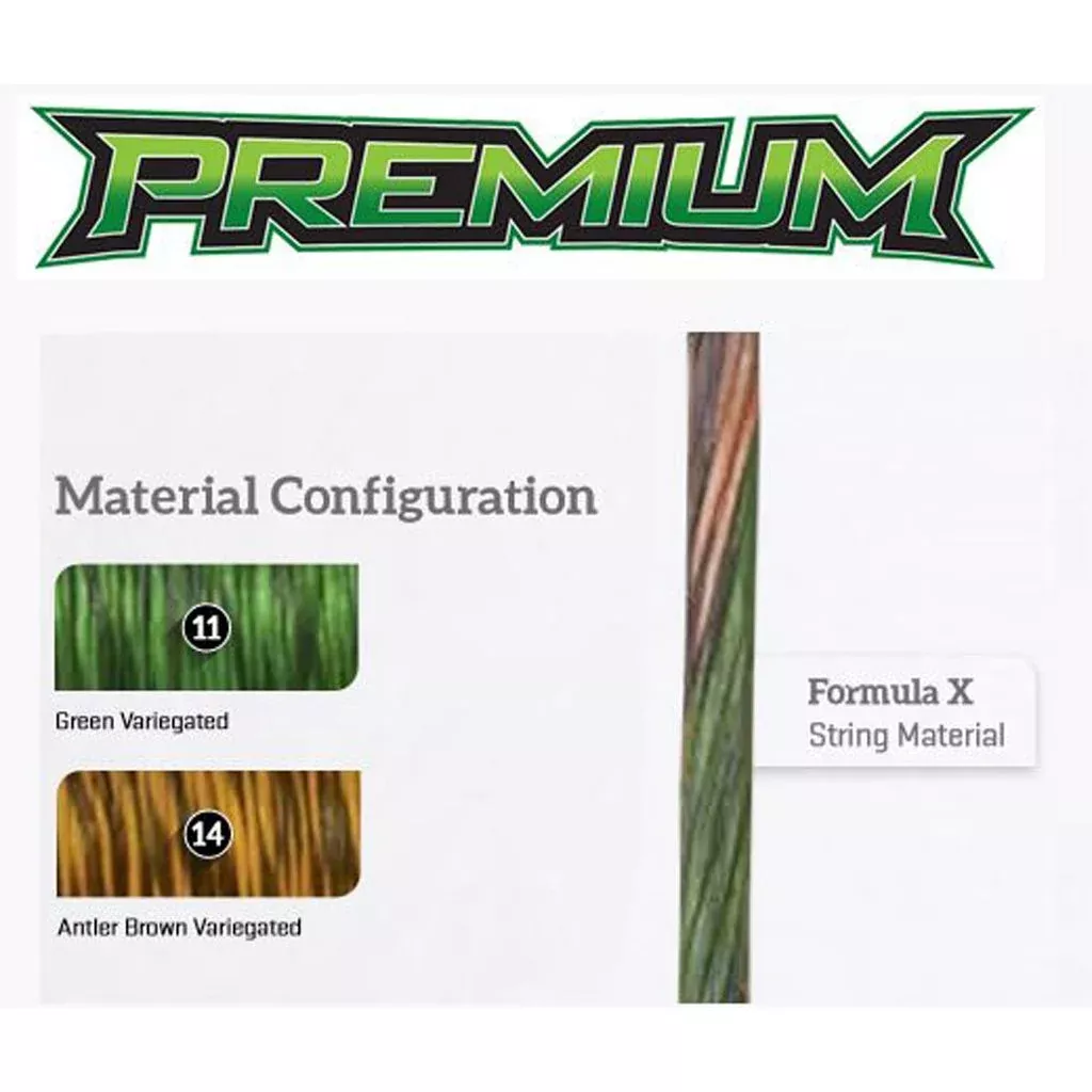 FirstString Premium String Kit (Green/ Brown Mathews Traverse)