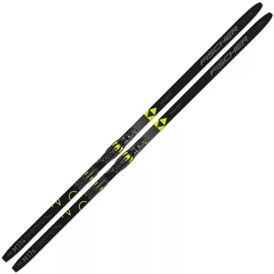 FISCHER Orbiter EF M Skis With Control Step-In IFP Black/Yellow XC Binding