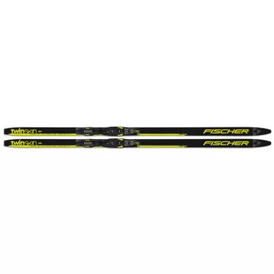 FISCHER Twin Skin Pro Jr Mounted Skis (NV60522)