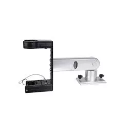 Fish Armor Pro Pole Boat Mount Arm by Traxstech – Black – 8″ Arm