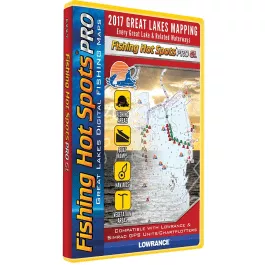 Fishing Hot Spots Pro – Great Lakes 2017 F/lowrance N Simrad Gps Units N Chartplotters