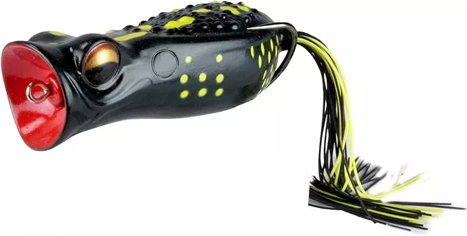 Fishlab 2 3/4″ Pop Rattle Toad Black Frog #PRT-2.75-BF