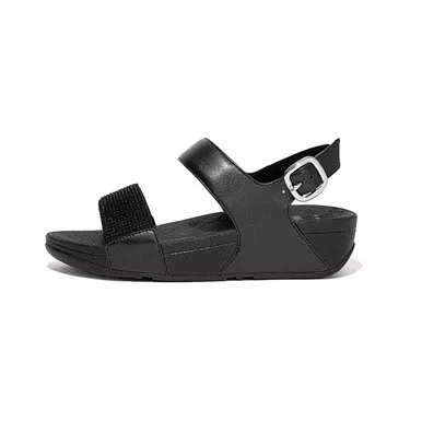 FITFLOP Women's Lulu Crystal Back-Strap Sandals (EK1)