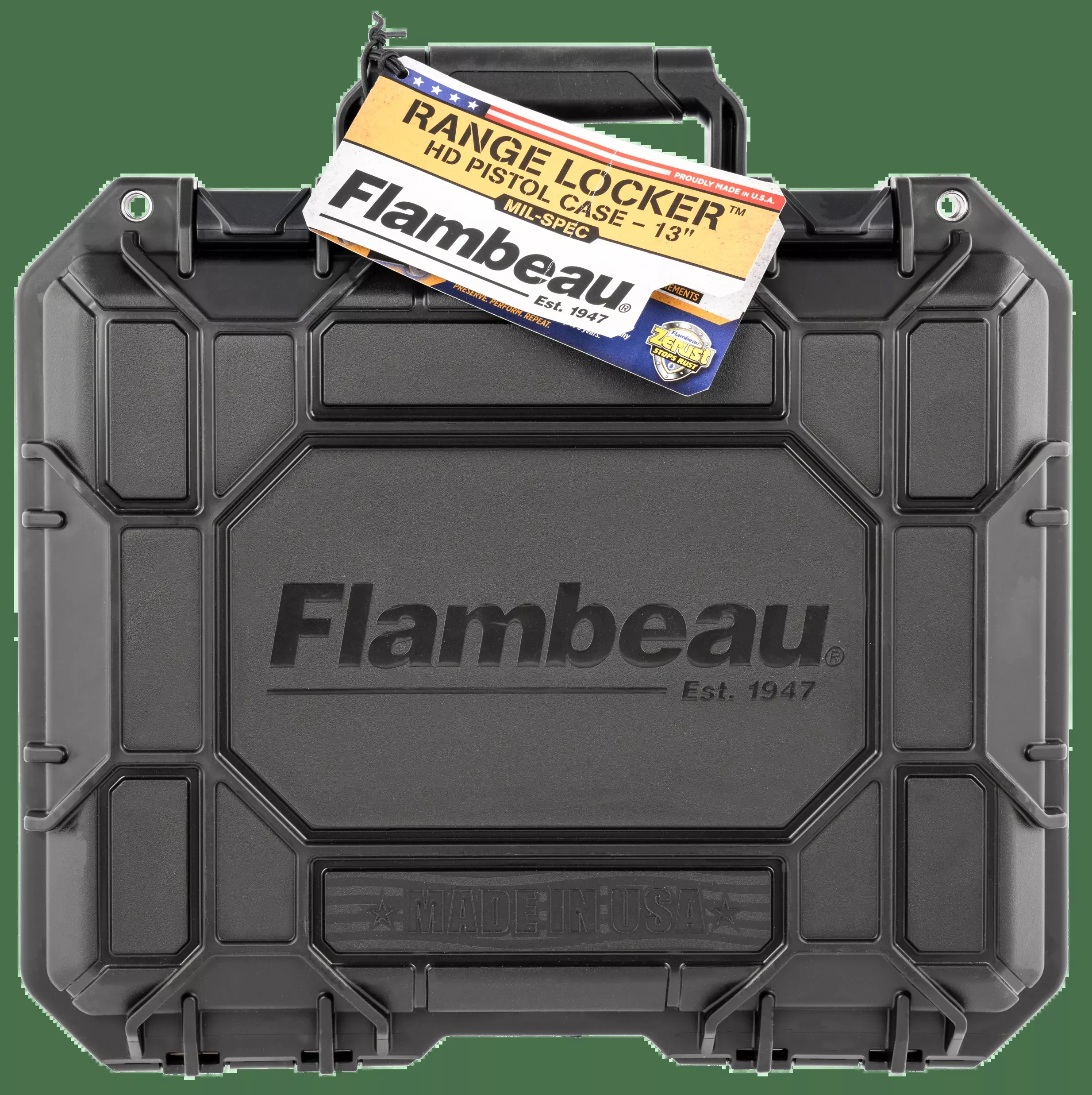 Flambeau Range Locker, Flam 1312sn13 Range Locker Hd Pistol Case