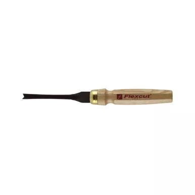 FLEXCUT 60 deg x 3/8" Fixed Handle Mallet V-Tool (MC360)