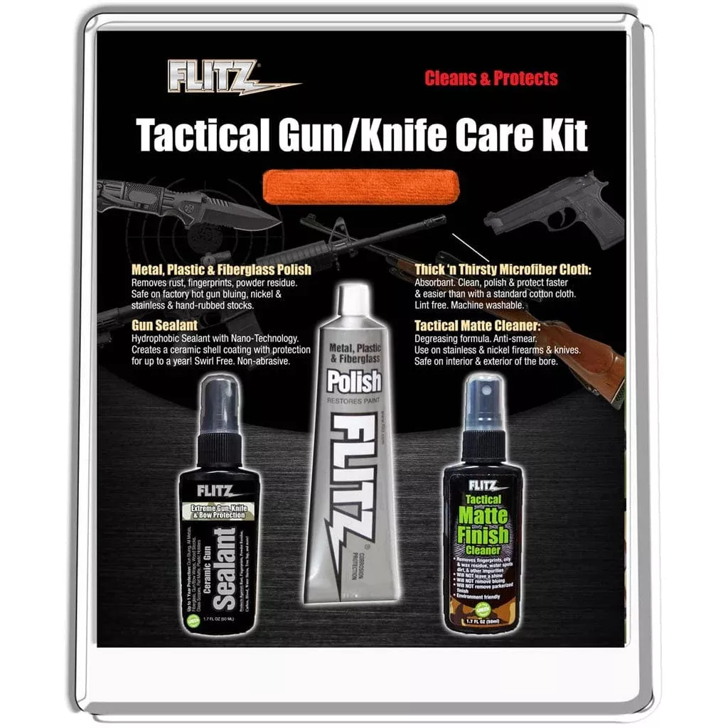 Flitz Tactical Gun/knife Care Kit