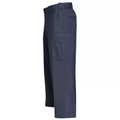 Flying Cross 47680 Men's Justice 75% Poly/25% Wool Pants with Cargo Pockets, LAPD Navy, Unhemmed