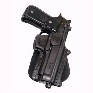 FOBUS Beretta & Taurus Right Hand Roto Paddle with Rail Holster (BR2RP)