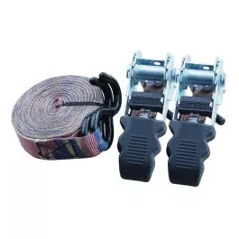 Focus-On Tools 1" x 15' Camo Ratchet Tie Down Set - 2 Pack