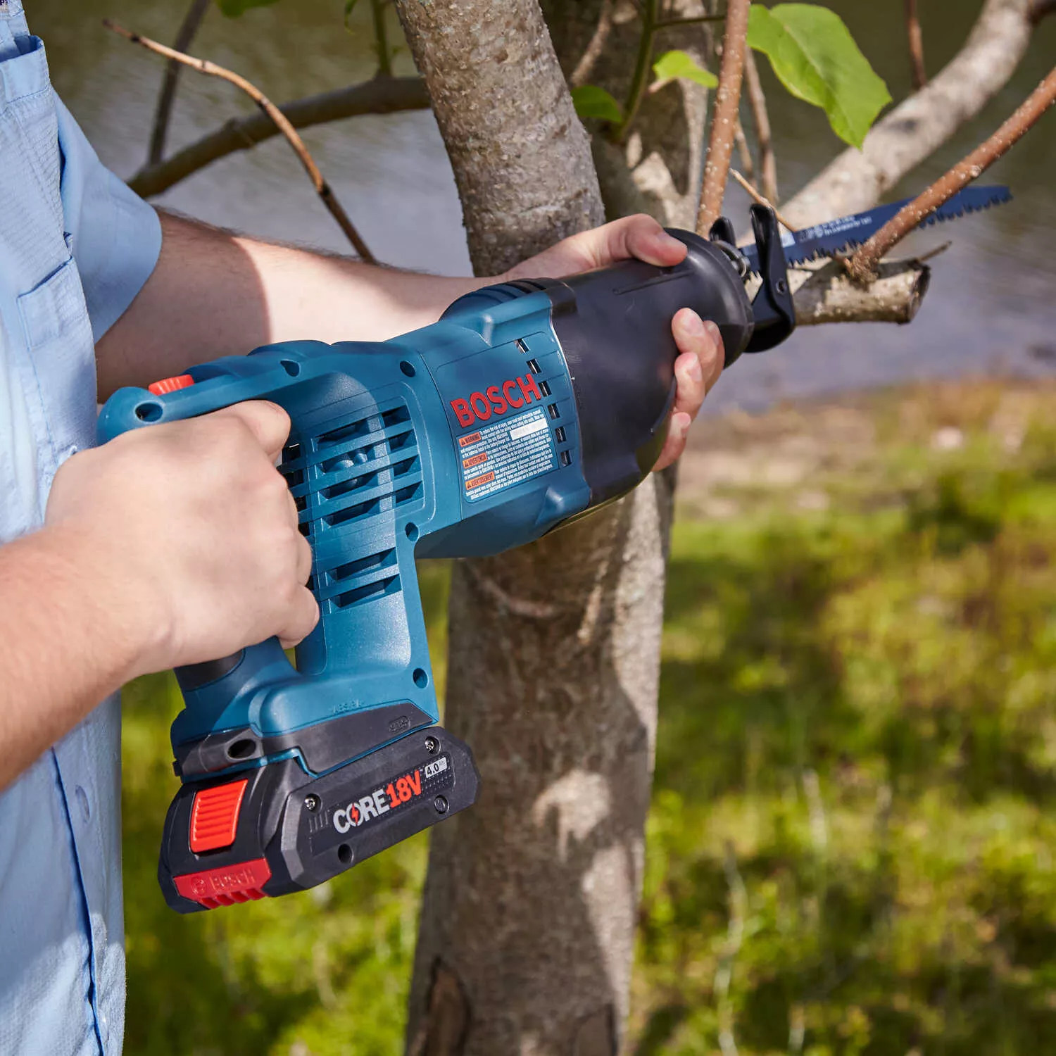 Forestry Supplies Bosch CRS180-B15 18V Reciprocating Saw Kit