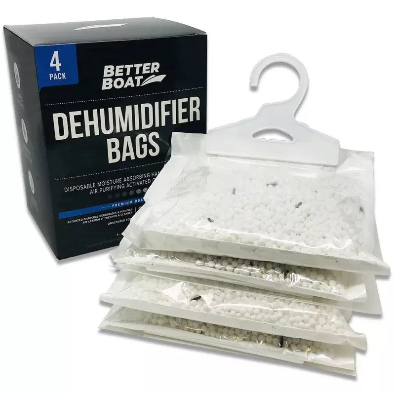 Four Pack Boat Dehumidifier Hanging Bags