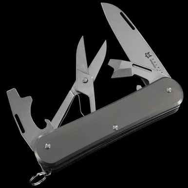 Fox Vulpis 4 Scissor Titanium Penknife Folding Knife