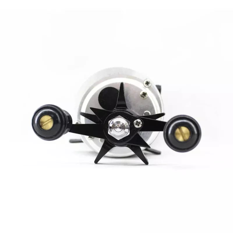 Frog Reel Toy Machine Competition Silver Black Right Hand (4855)