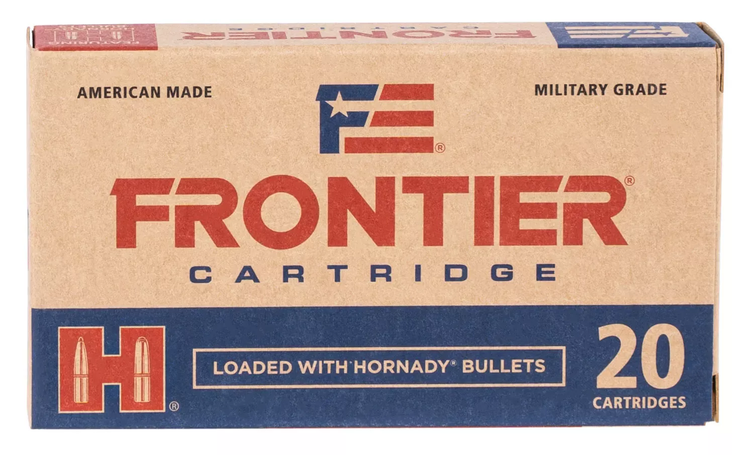 Frontier Military Grade 300 Blackout 125 Gr. FMJ 20/Box