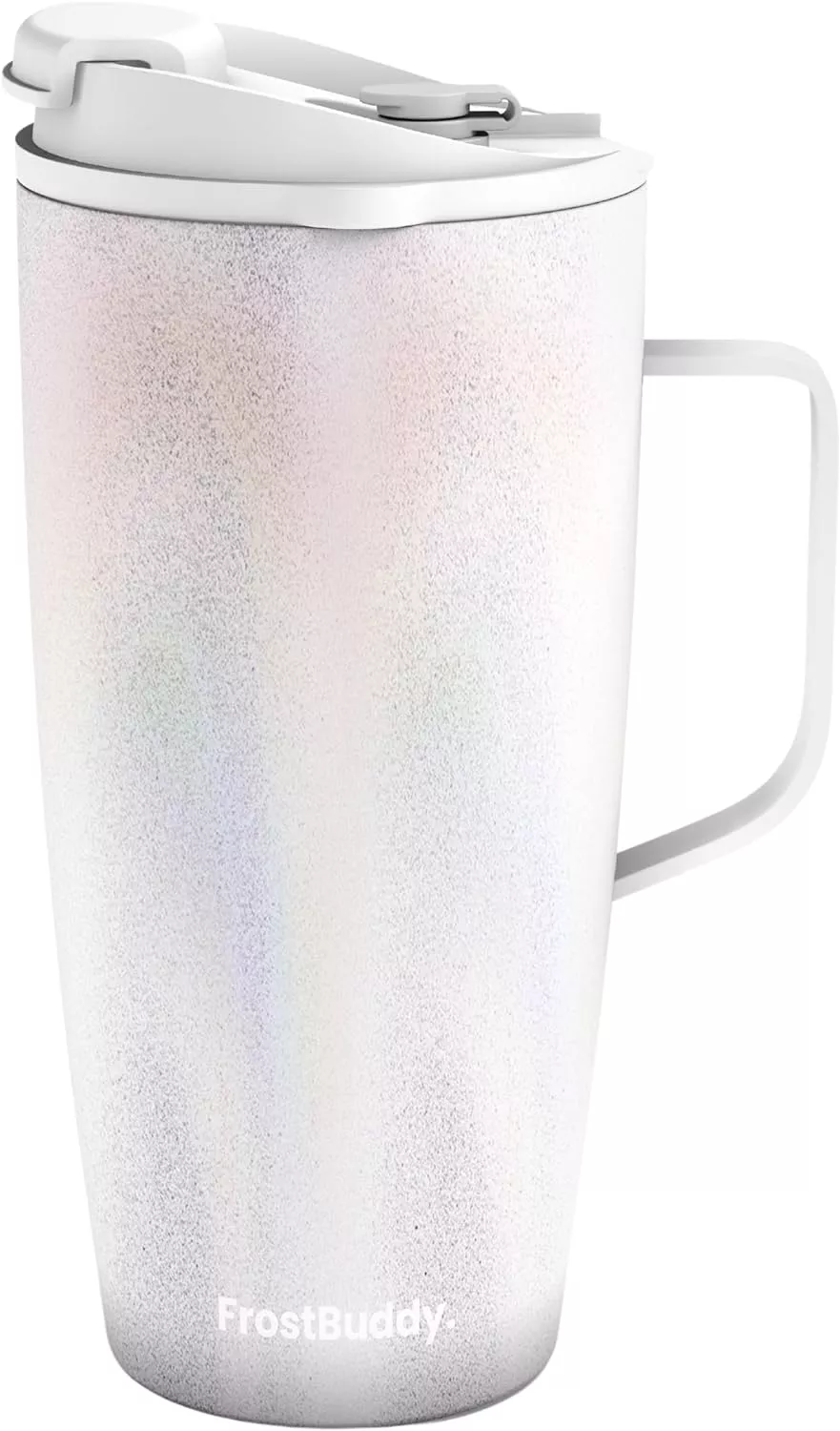 Frost Buddy Joe Buddy 20 Oz – White Glitter #810095263248