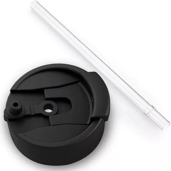 Frost Buddy Universal Buddy 2.0 Drinking Lid With Straw – Black #810095261794