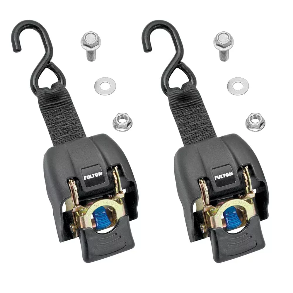 Fulton Transom Ratchet Tie Down – 2″ x 43″ – 2-Pack