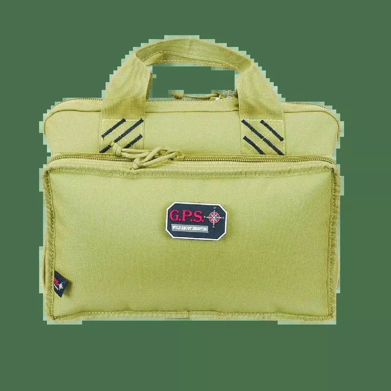 G*outdoors Quad, Gps1310pctQuad Pistol Range Bag Tan