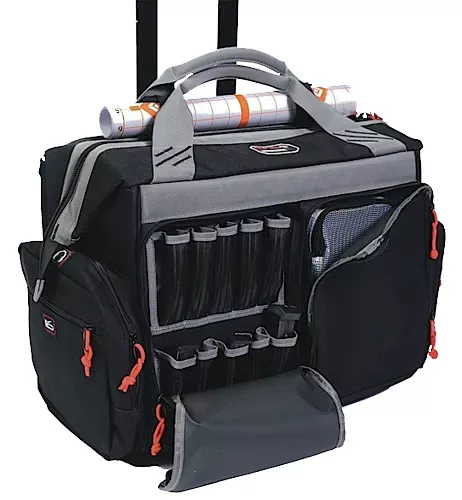 G*Outdoors Rolling Range BagBlack Canvas Holds 4 Handguns