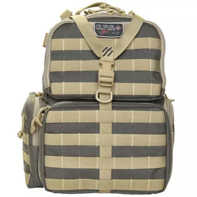 G.P.S. Tactical Range Backpack Rifle Khaki and Green