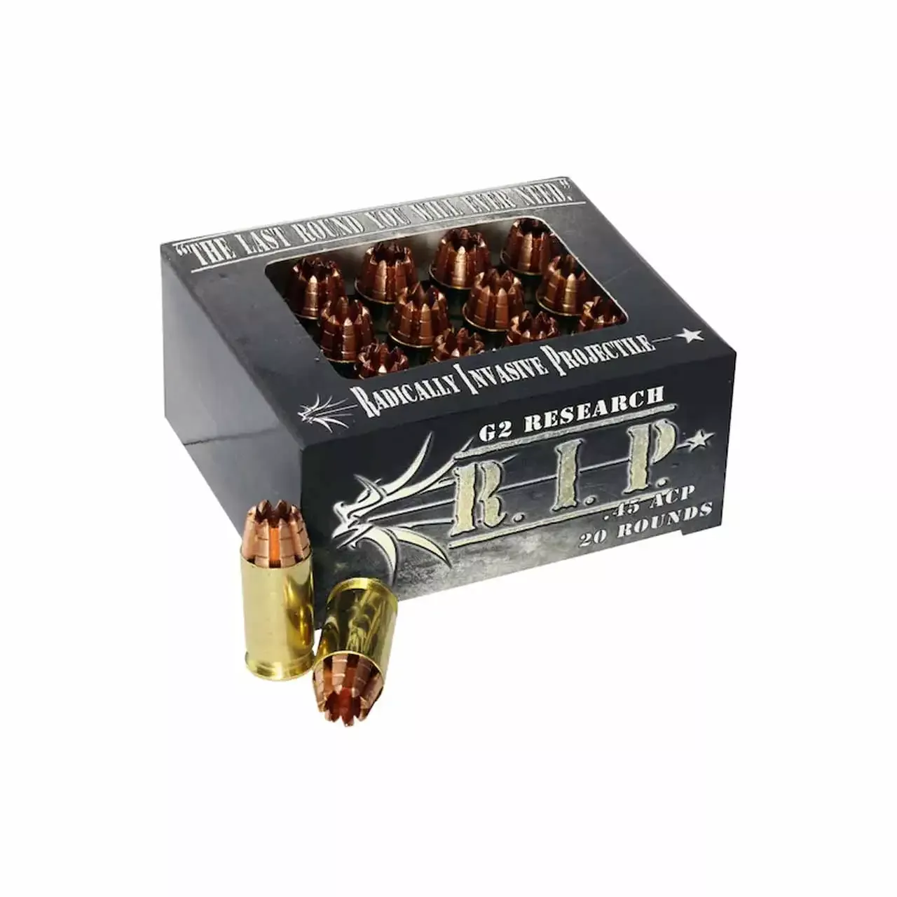 G2 Research 45 ACP RIP 162gr Lead Free 20rd – Box