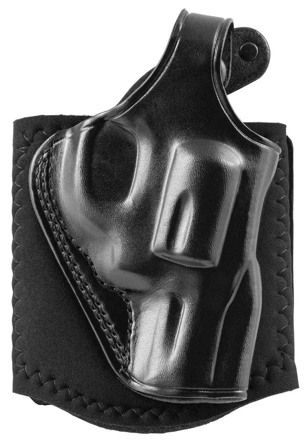 Galco Ankle GloveBlack Leather Ankle Fits Glock 26,27,33 RH