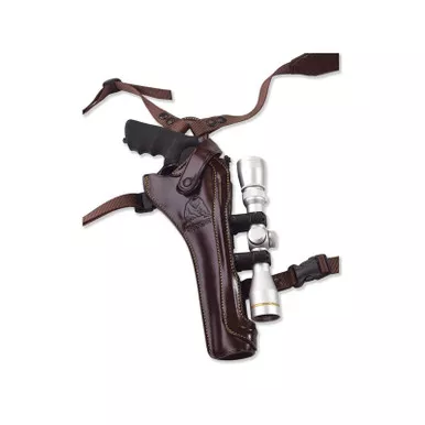Galco Kodiak Shoulder Holster RH Scoped S&W N Frame 8.375" Barrel Leather