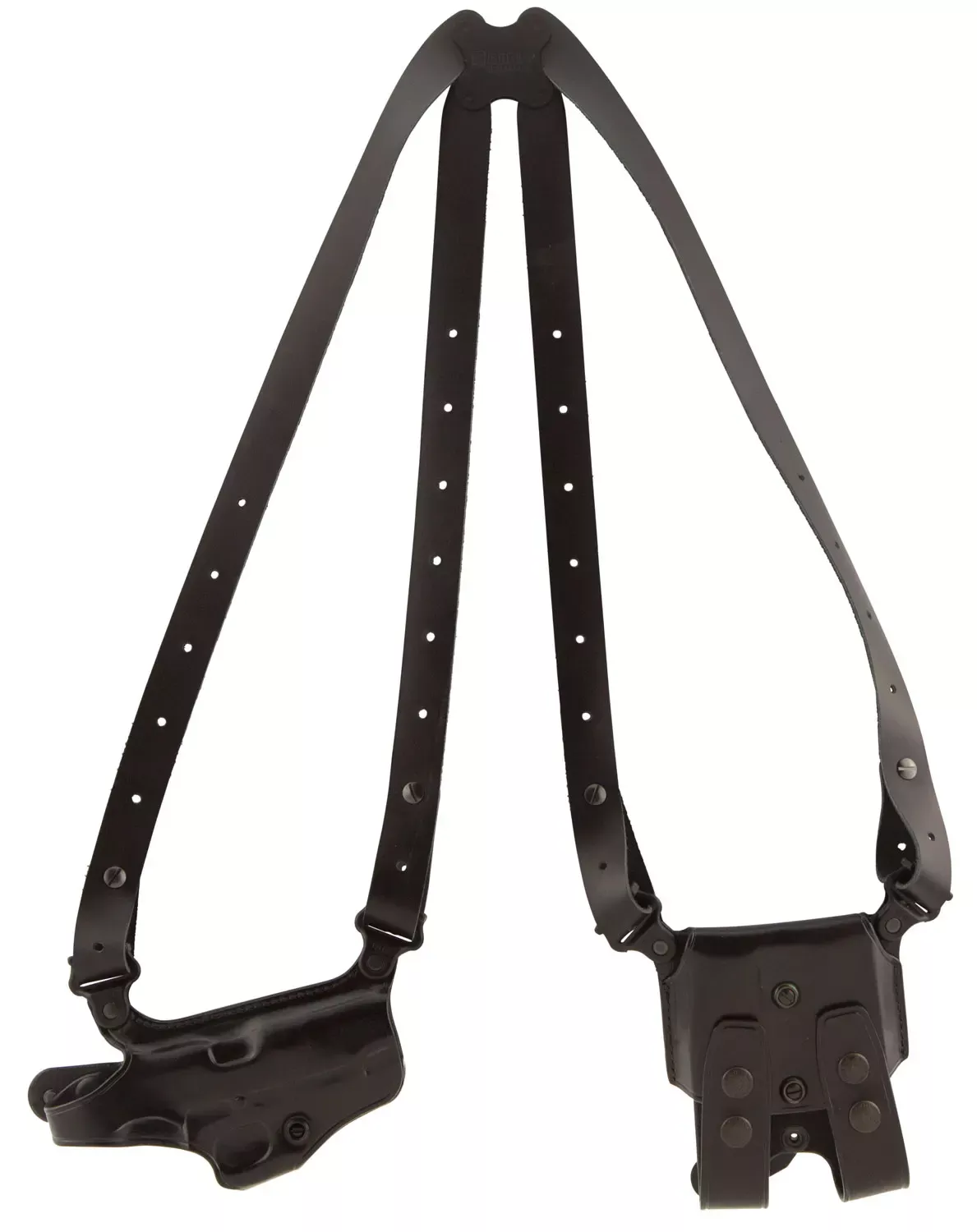 Galco Miami Classic Shoulder System Black Leather 5″ 1911 RH