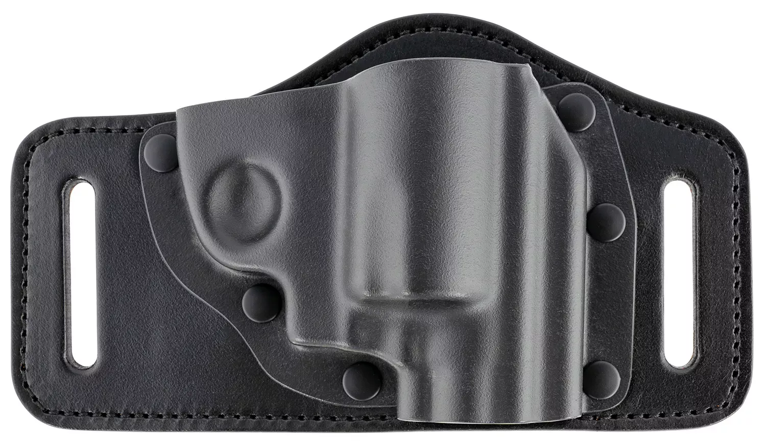 Galco TacSlide Black Kydex Holster w/Leather Backing Belt S&W J Frame RH