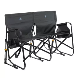 GCI Outdoor Tandem Rocker - Dark Charcoal