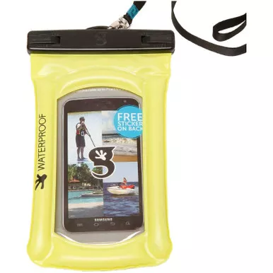 Geckobrands Waterproof Float Phone Bag- Green
