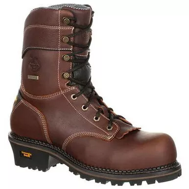Georgia GB00235 Men's Amp Lt Logger Waterproof Work Boots
