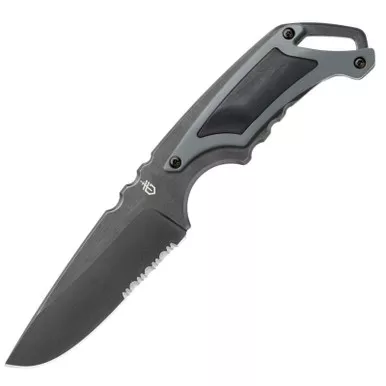 Gerber Basic Fixed Blade 3.4" Titanium Nitrade Coated Stainless Steel Blade TacHide Handle Black