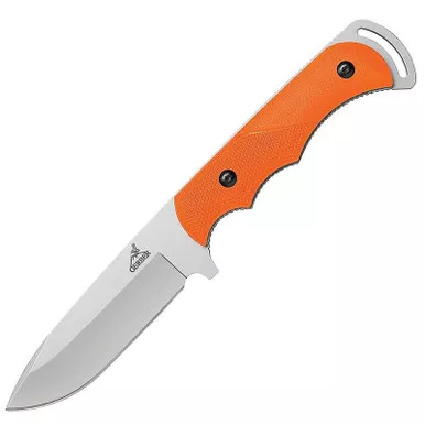 Gerber Freeman Guide Hunting Knife Fixed 4" Bead Blast Plain Blade