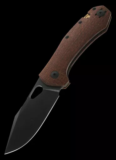 GiantMouse Ace Atelier Micarta Folding Knife