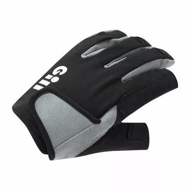 GILL Deckhand Black Long Finger Gloves (7053B)