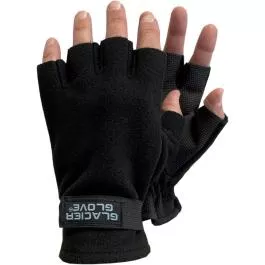 Glacier Outdoor's Alaska River Fingerless Glove - Black - XL