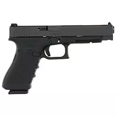 Glock 34 Longslide 9MM 5.32" Black 17Rd 2 Mags OEM Rail Prac/Tac Polymer Matte