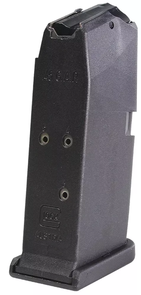 GlockOEMBlack Detachable 6rd 45 GAP for Glock 39