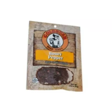Gold Rush Jerky 72131 GOLDRUSH Honey Pepper 2.85 oz. Goldrush Beef Jerky