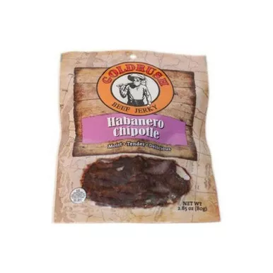 Gold Rush Premium Jerky 2.85 Oz. (Habanero Chipotle)