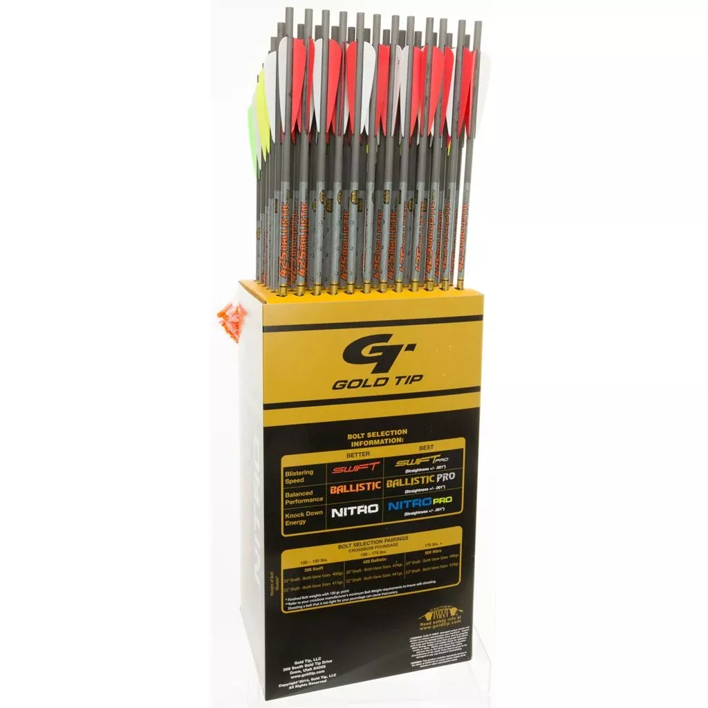 Gold Tip Ballistic Crossbow Bolts